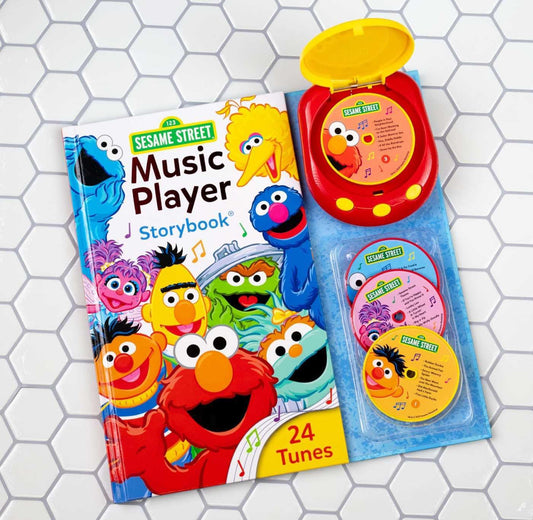 Sesame Street  - 芝麻街經典兒歌 CD player 圖書套裝