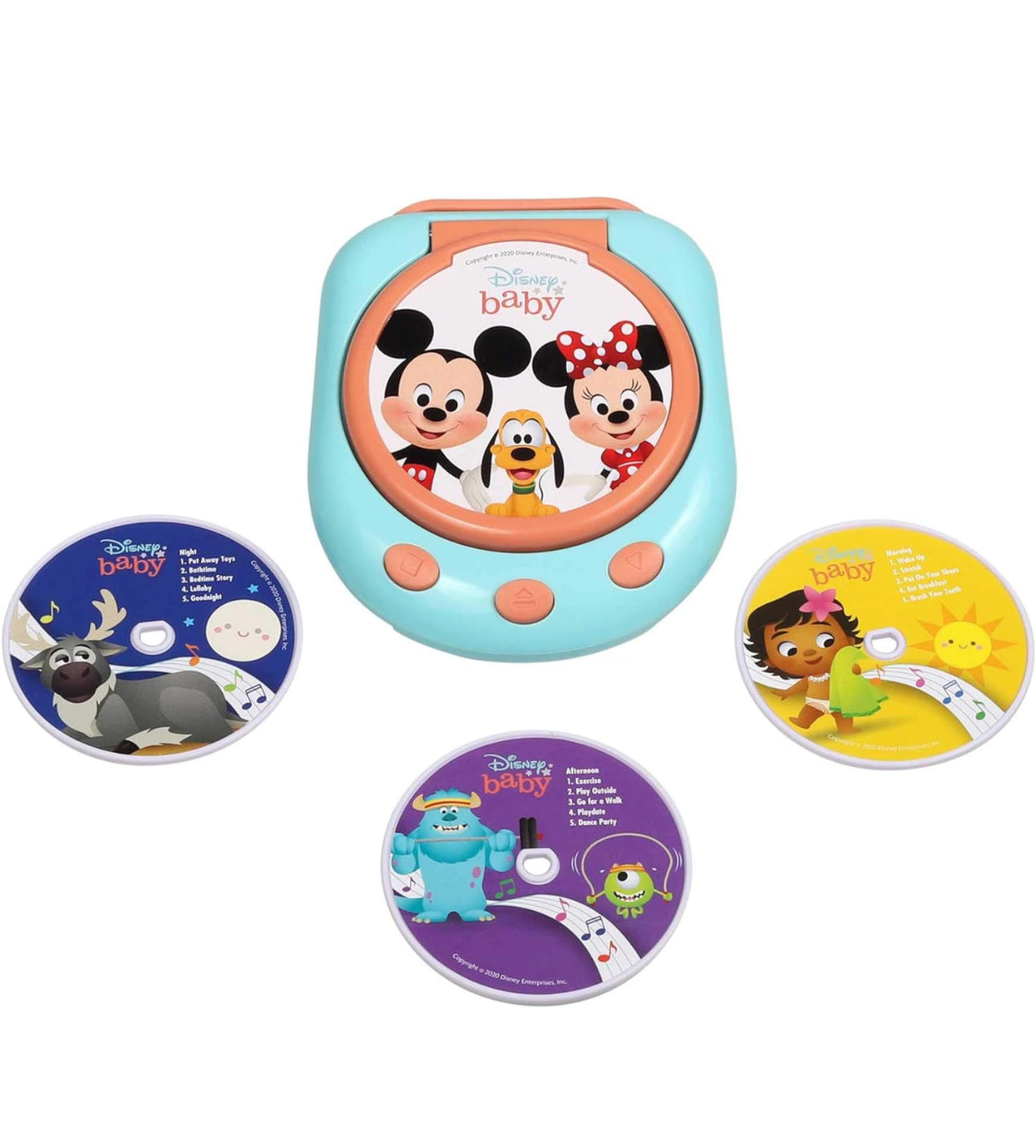 Disney - Disney Baby 經典兒歌 CD player 圖書套裝