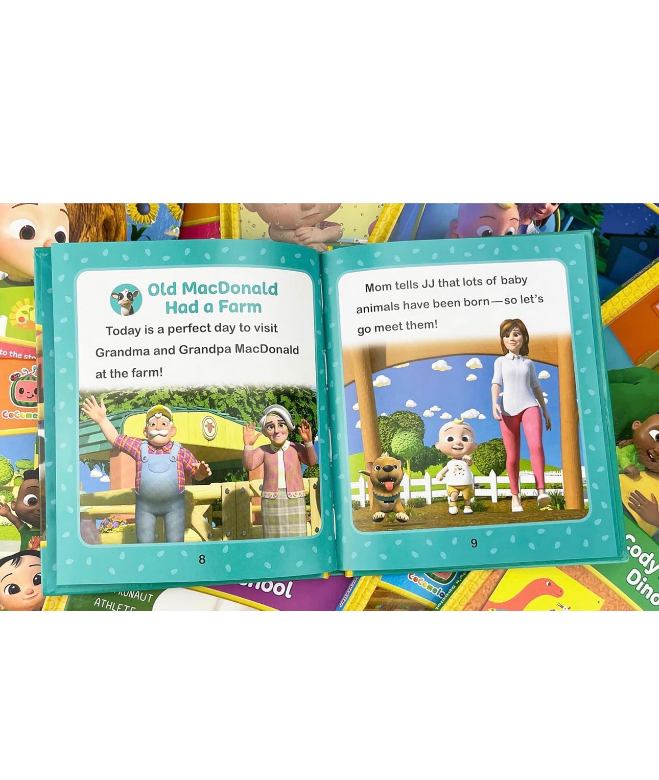 Cocomelon - 音樂故事播放機 連11本圖書套裝🎵 👶🏻