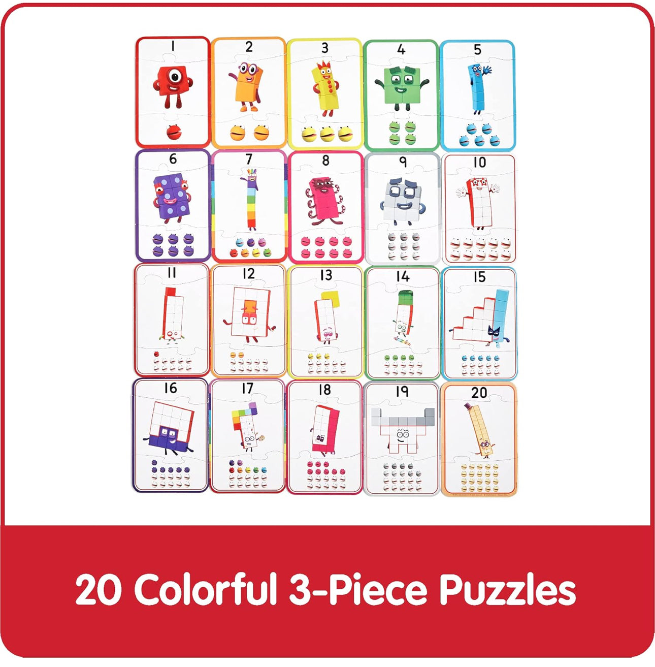 Hand2mind - 1-20 counting puzzle 🧩