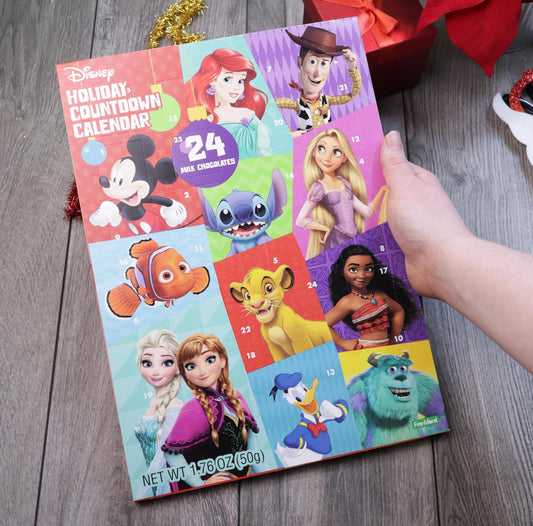 Disney Chocolate 聖誕倒數月曆 (Micky, Frozen, Monster's Inc, Princesses and more!)