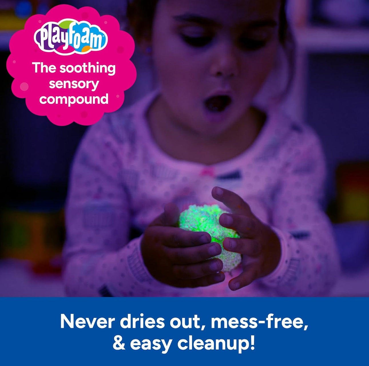 魔塑粒粒黏土 Playfoam Glow in the Dark