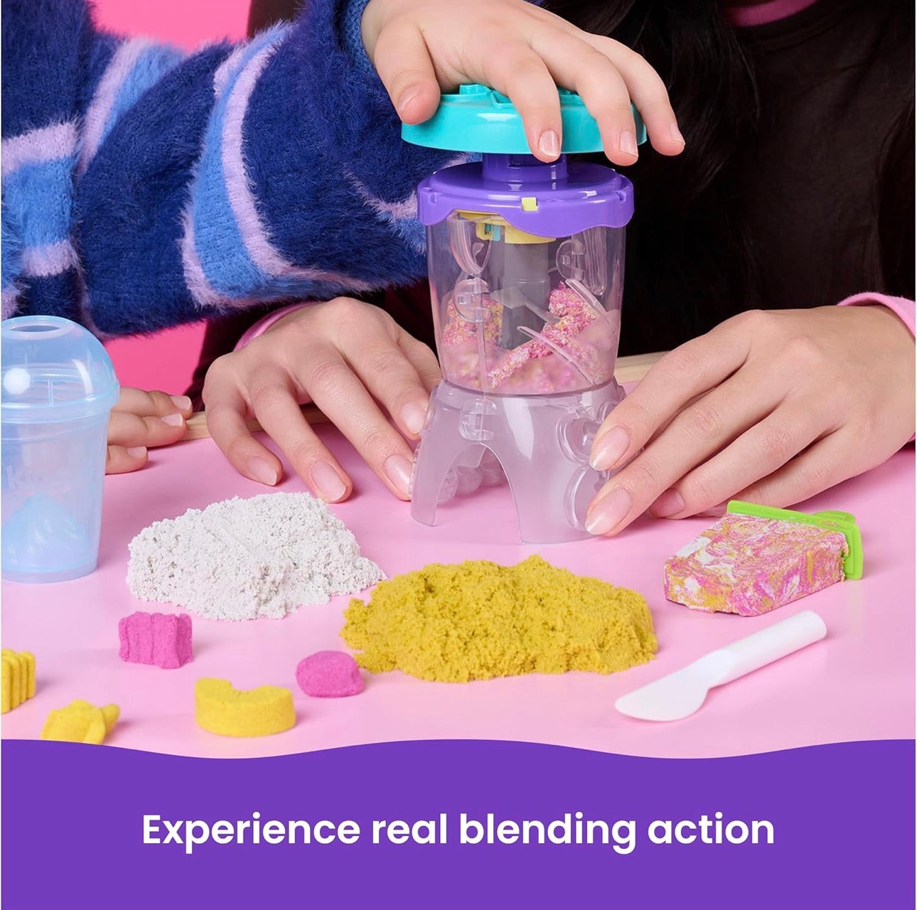 Kinetic Sand 動力沙 Smoothie Mixer Playset