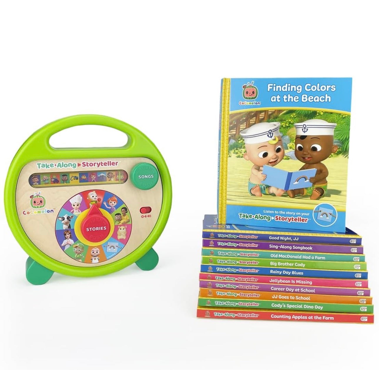 Cocomelon - 音樂故事播放機 連11本圖書套裝🎵 👶🏻