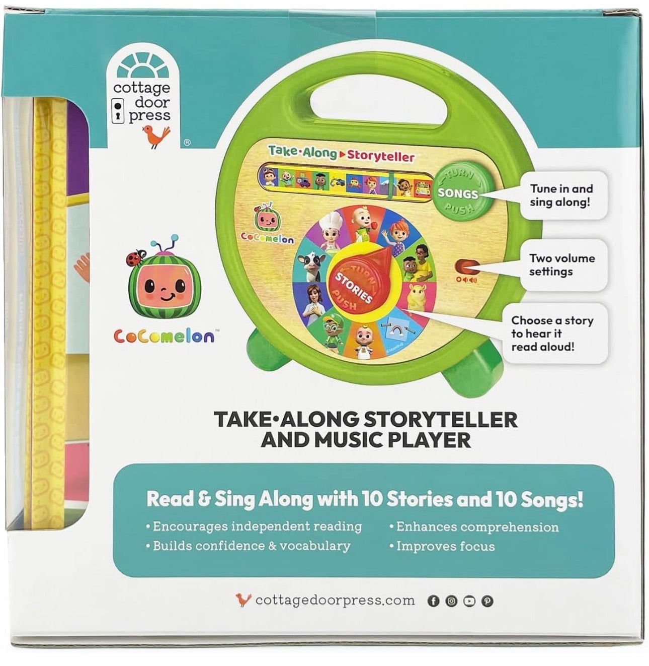 Cocomelon - 音樂故事播放機 連11本圖書套裝🎵 👶🏻
