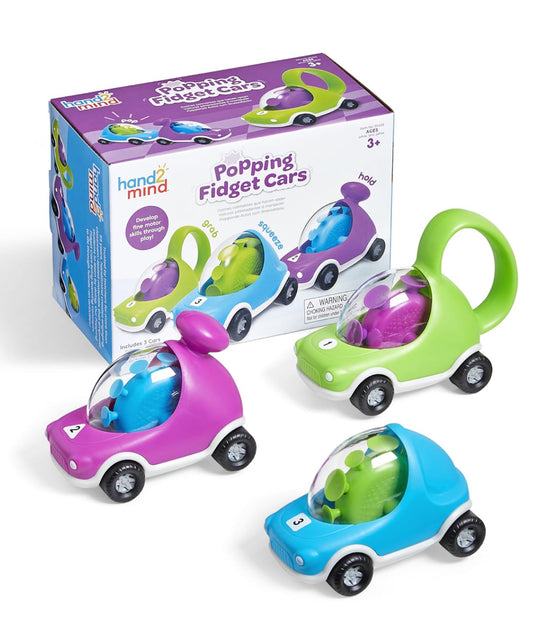 Hand2mind - Popping Fidget Cars