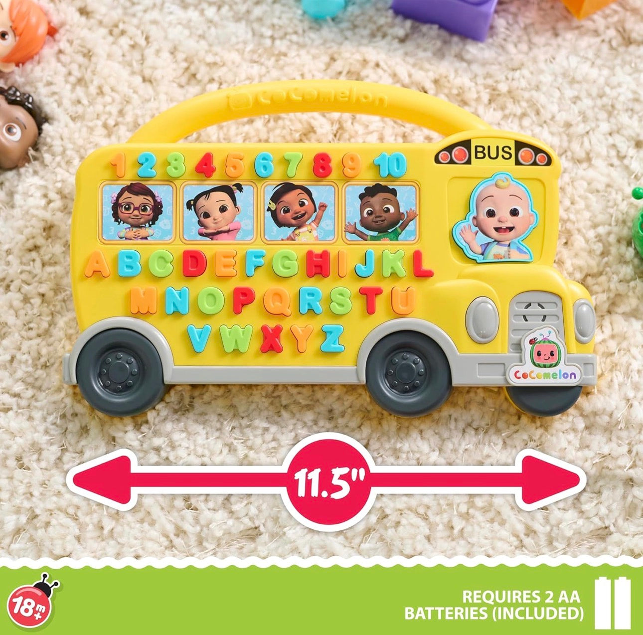 Cocomelon JJ Sing With Me 去街街School Bus