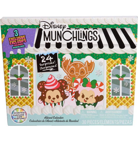 Disney Munchlings 聖誕倒數月曆 (變色香味 figures)