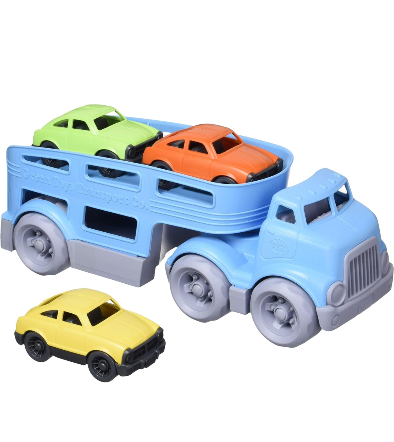 Green Toys - Car Carrier 汽車運輸車 4件套 Play Set