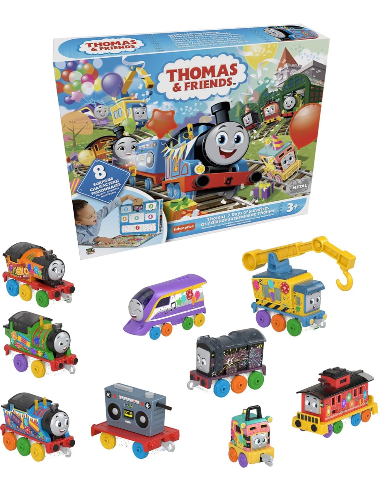 Thomas & Friends 火車頭派對主題車車套裝