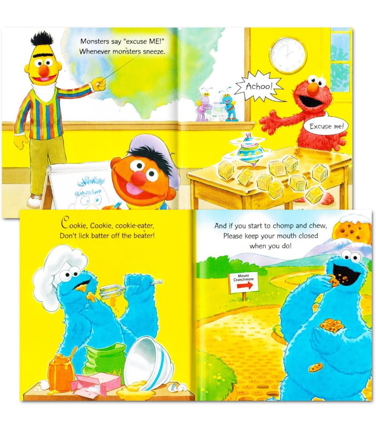 Sesame Street - 芝麻街 My First” manners books set