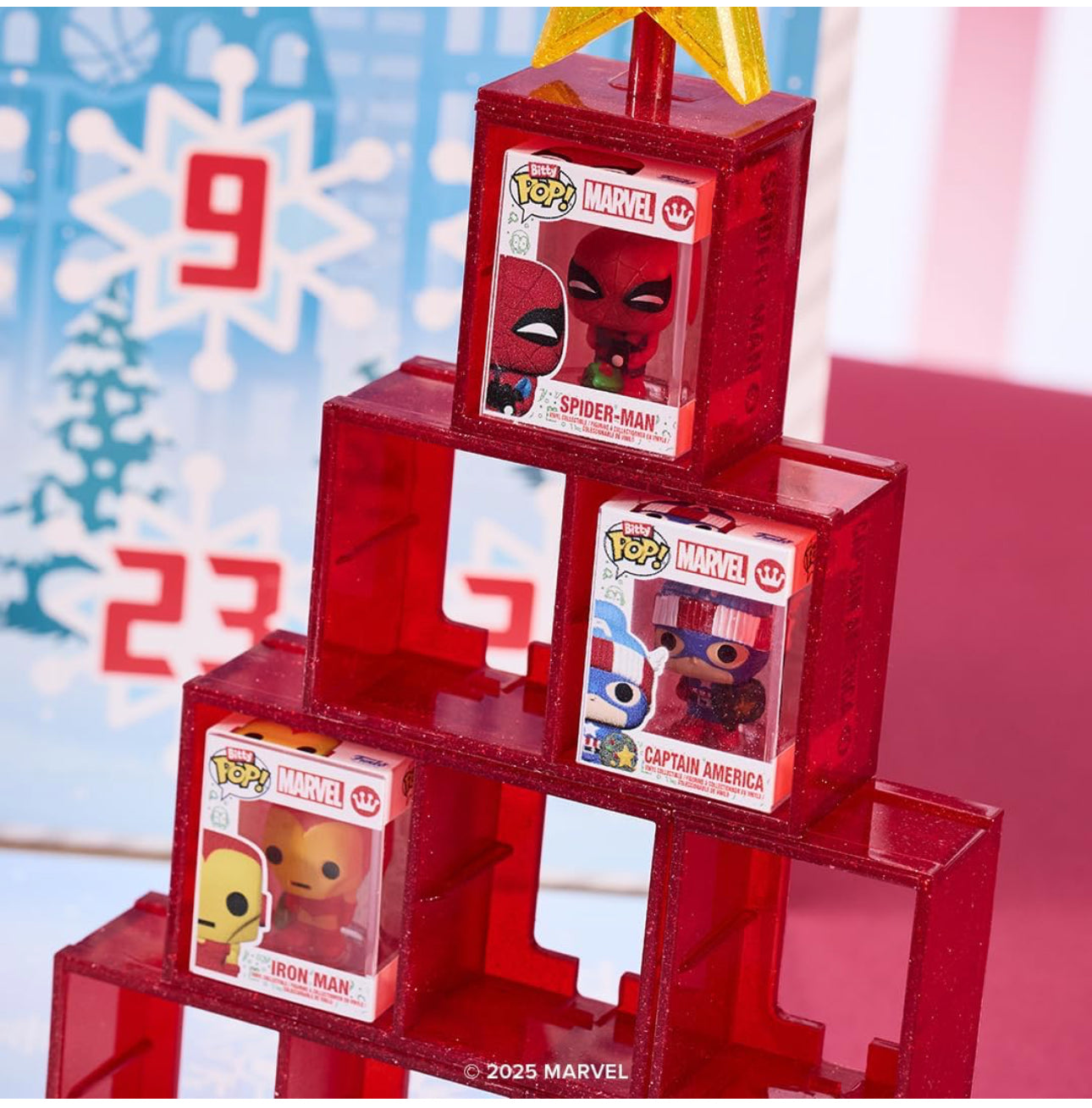 Funko Pop Marvel 聖誕倒數月曆
