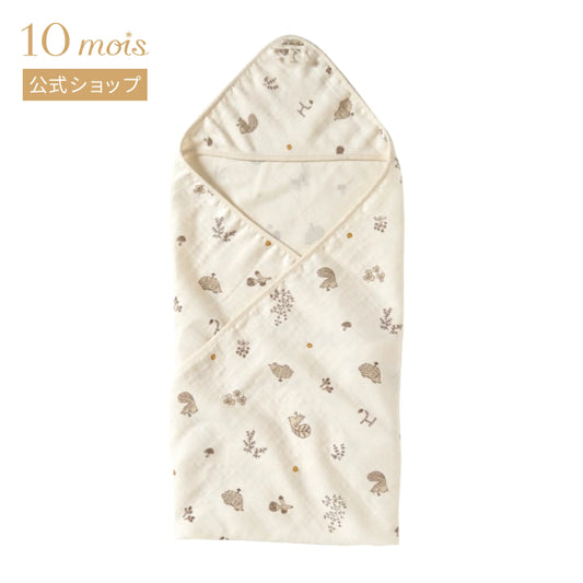 10mois -  日本製三重紗方型包被 (Minori)