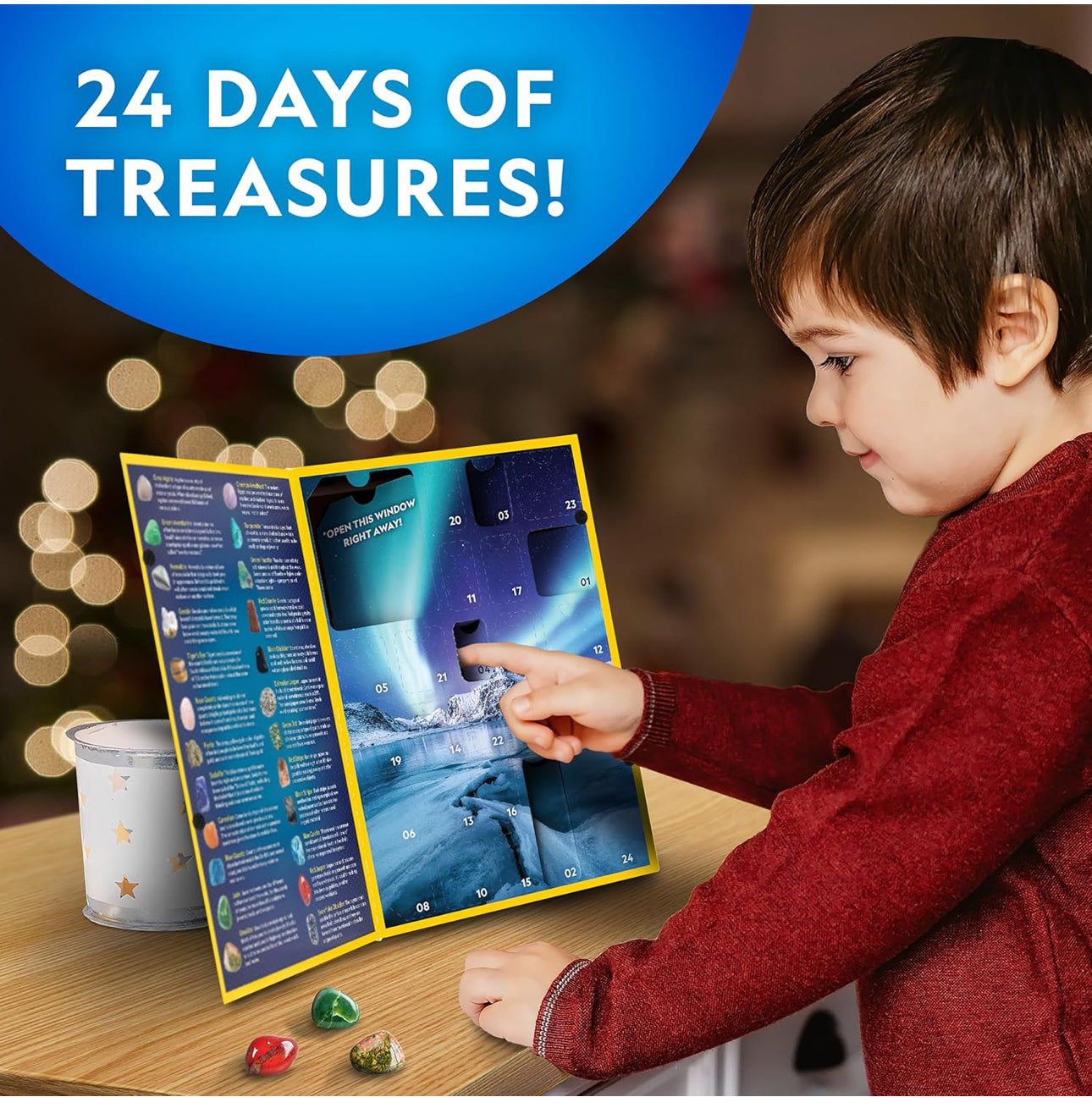 NATIONAL GEOGRAPHIC 寶石收藏家 聖誕倒數月曆