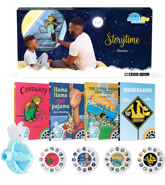 Moonlite月光故事投影機禮盒 -Story time