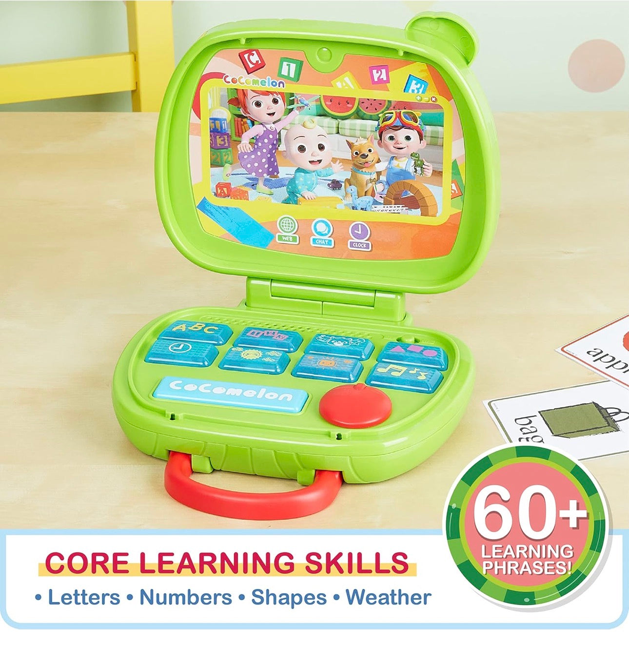 😍 Cocomelon JJ 西瓜仔ABC音樂Laptop 🍉