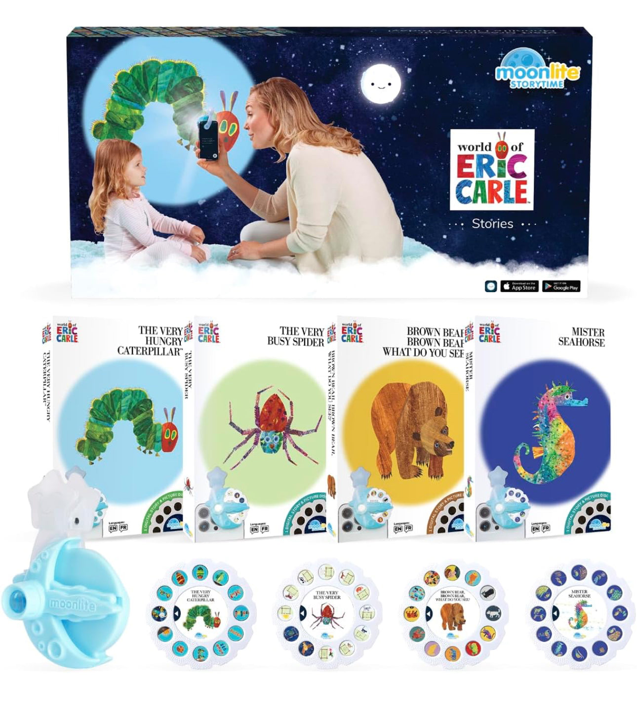 Moonlite月光故事投影機禮盒 -  Eric Carle