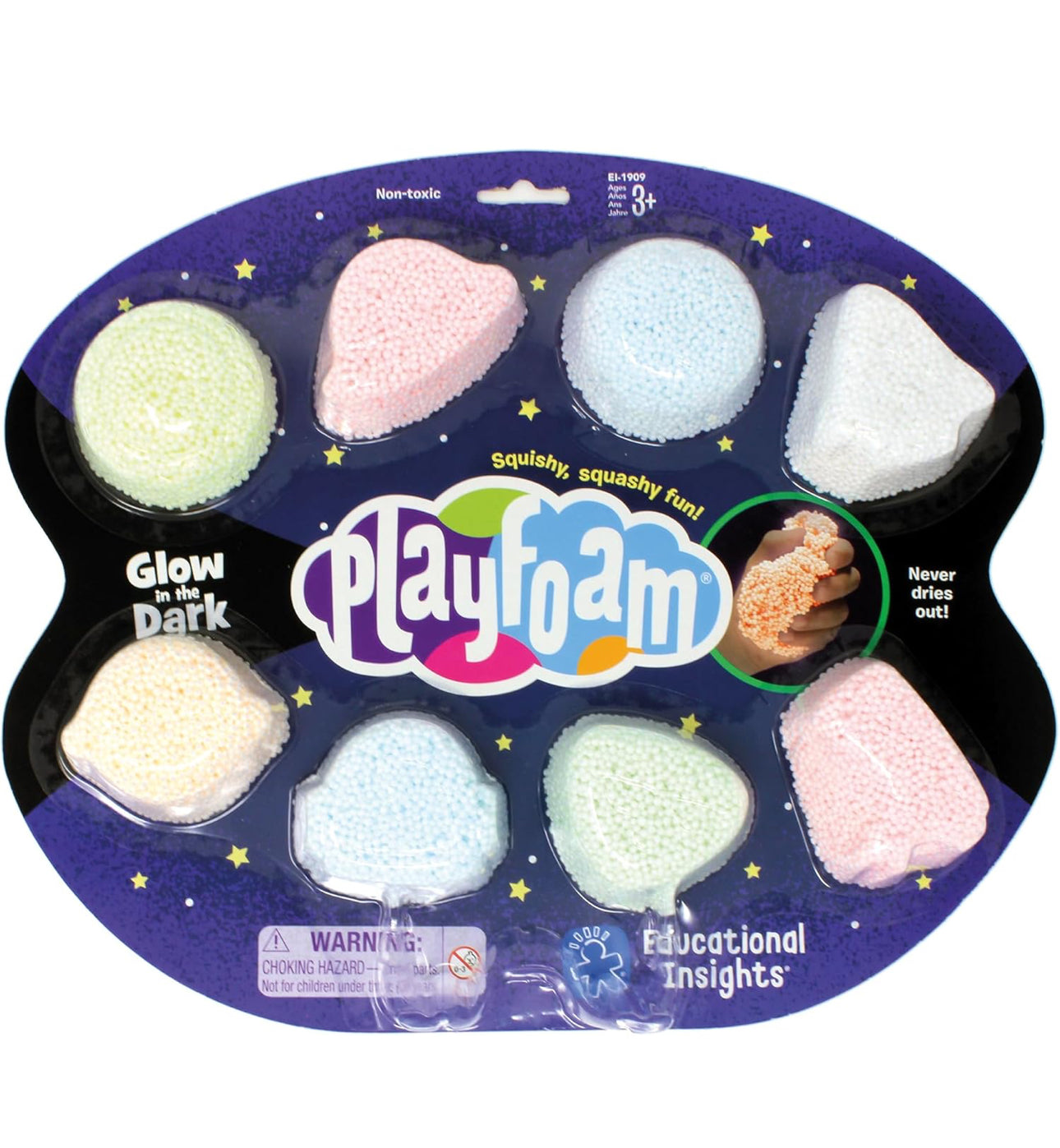 魔塑粒粒黏土 Playfoam Glow in the Dark