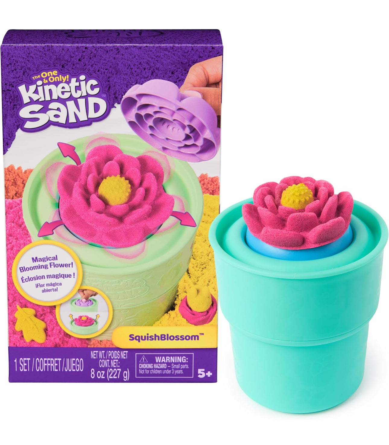 Kinetic Sand 動力沙 Squish Blossom Blooming Flower