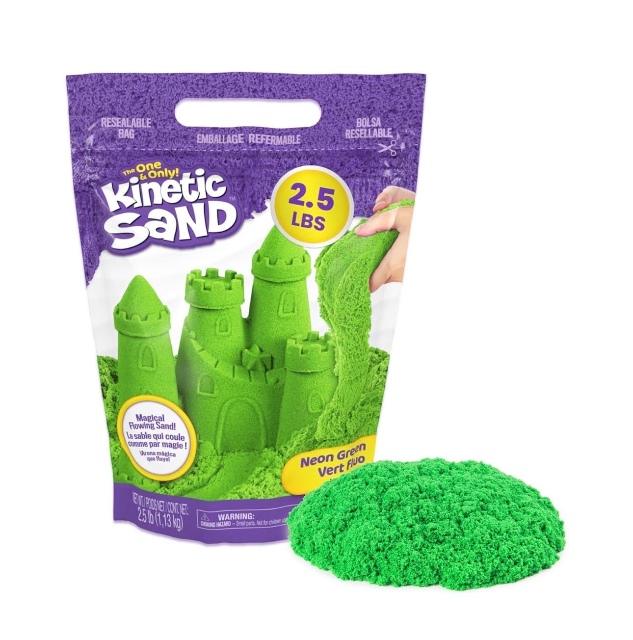 Kinetic Sand 動力沙 (綠色-2.5磅裝)