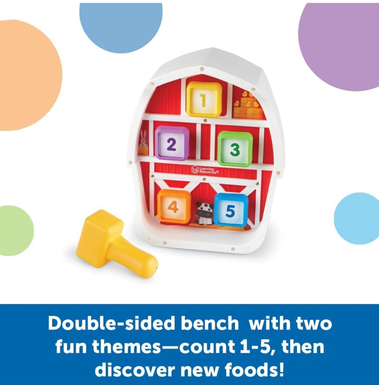Learning Resources - 農場大力士BB💪🏻Barnyard Pounding Bench