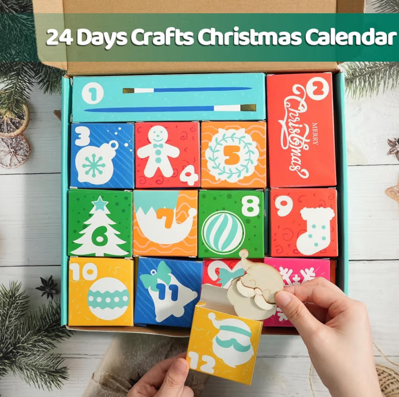 [Limited Time] Santa's Christmas Craft Kit 聖誕小手工套裝