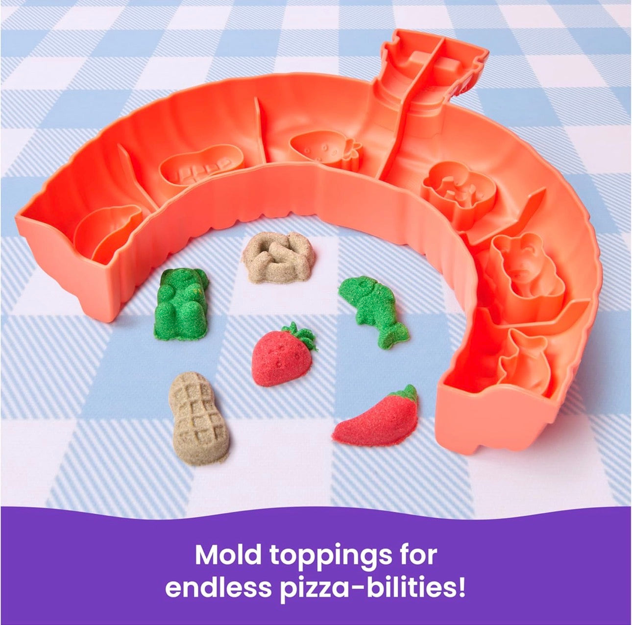 Kinetic Sand 動力沙 SquishPizza Rising Pizza Oven Playset