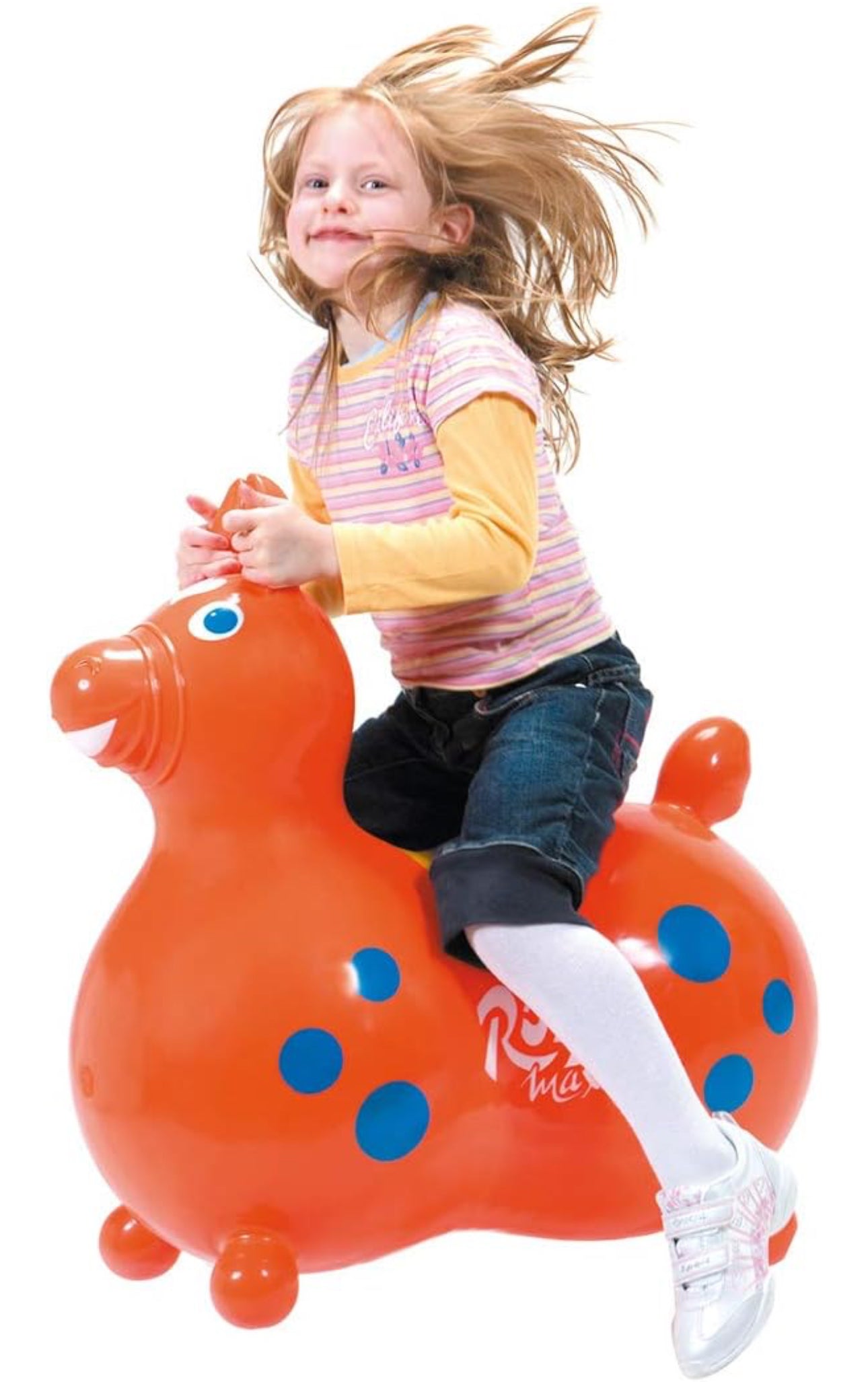 Rody - 意大利製風摩全球彈彈馬 Rody Max (橙色)