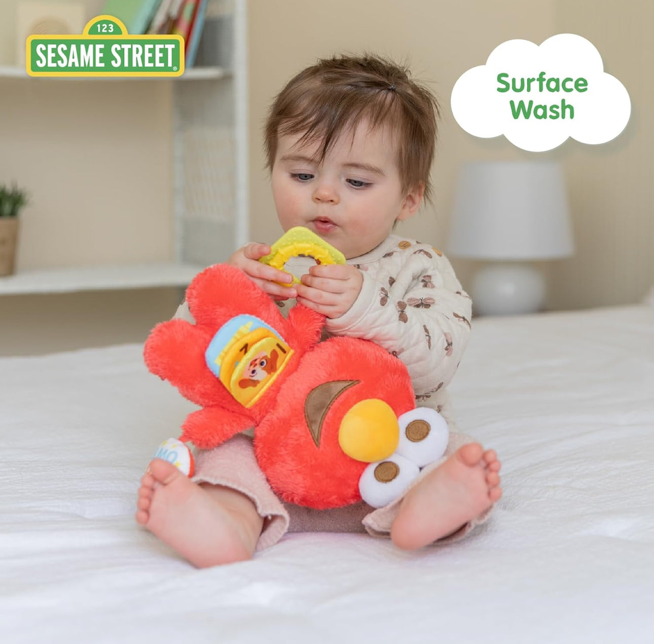 Sesame Street - 超得意芝麻街Elmo 彩紙BB咬咬Buddy (30.5cm)