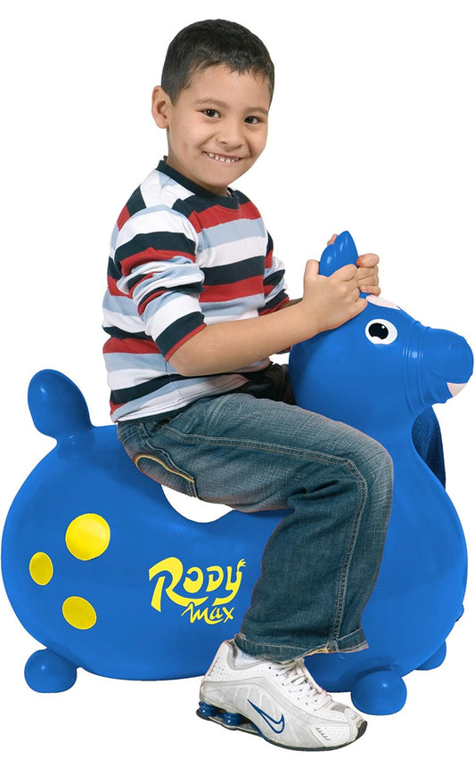 Rody - 意大利製風摩全球彈彈馬 Rody Max (藍色)