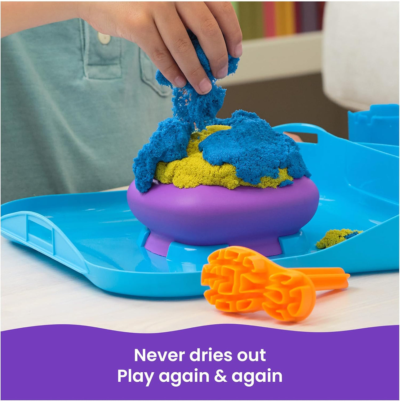Kinetic Sand 動力沙 Squish Motion Set