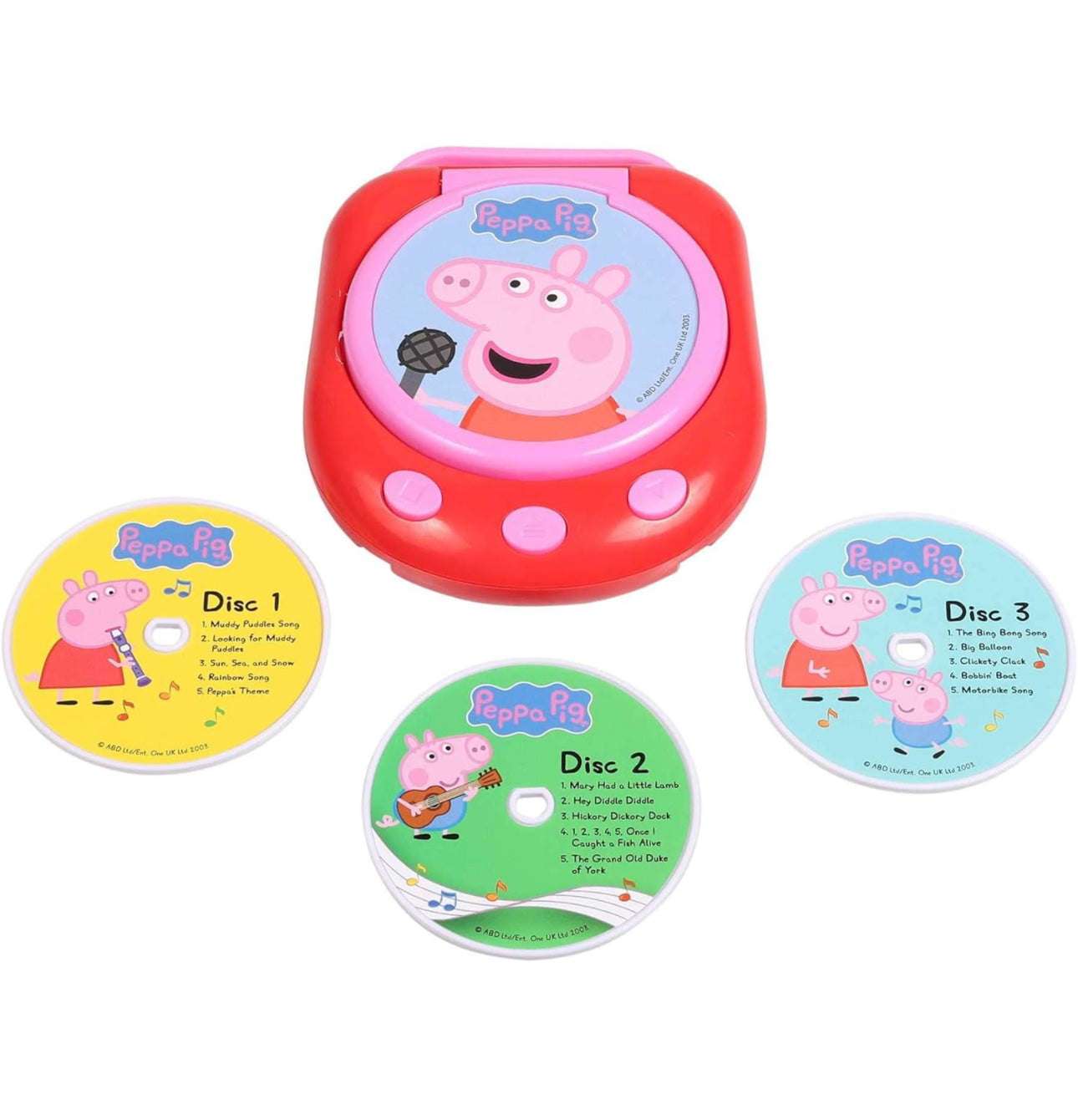 Peppa Pig - 經典兒歌 CD player 圖書套裝