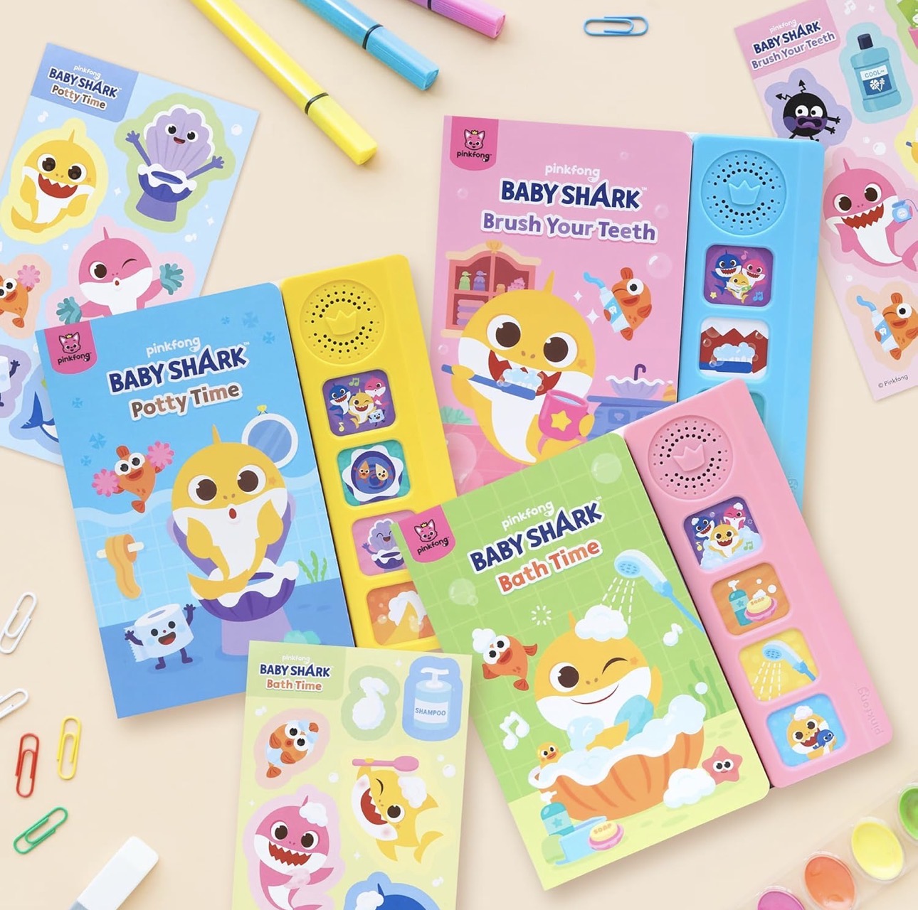 Baby Shark Mini Sound Book Set