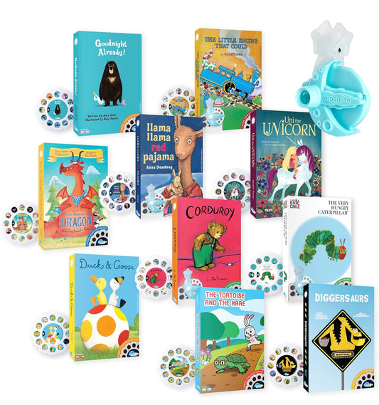 Moonlite月光故事投影機禮盒 - Story Time Mega Deluxe Set