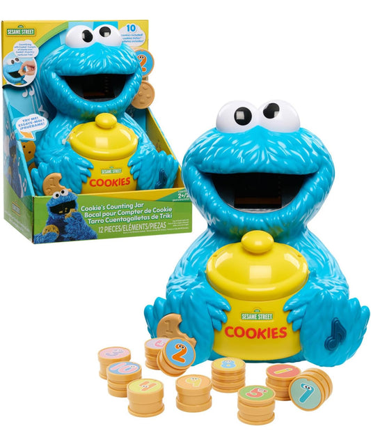 Sesame Street - 芝麻街 Cookie Monster 曲奇數數罐🍪