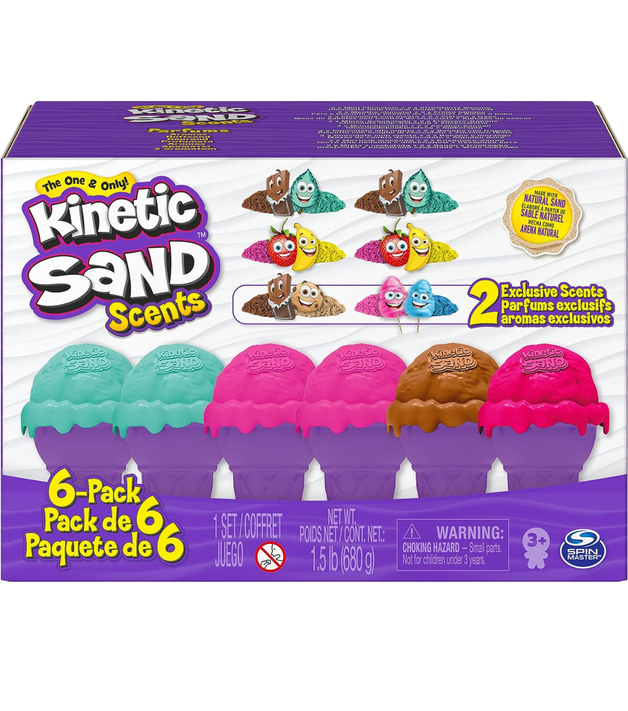 Kinetic Sand 動力沙🍦Signature 香味雪糕模動力沙套裝