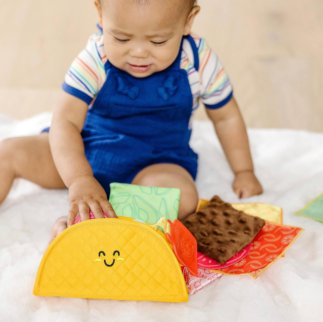 Melissa & Doug - 超可愛多觸感Fill & Spill Soft Taco 🌮