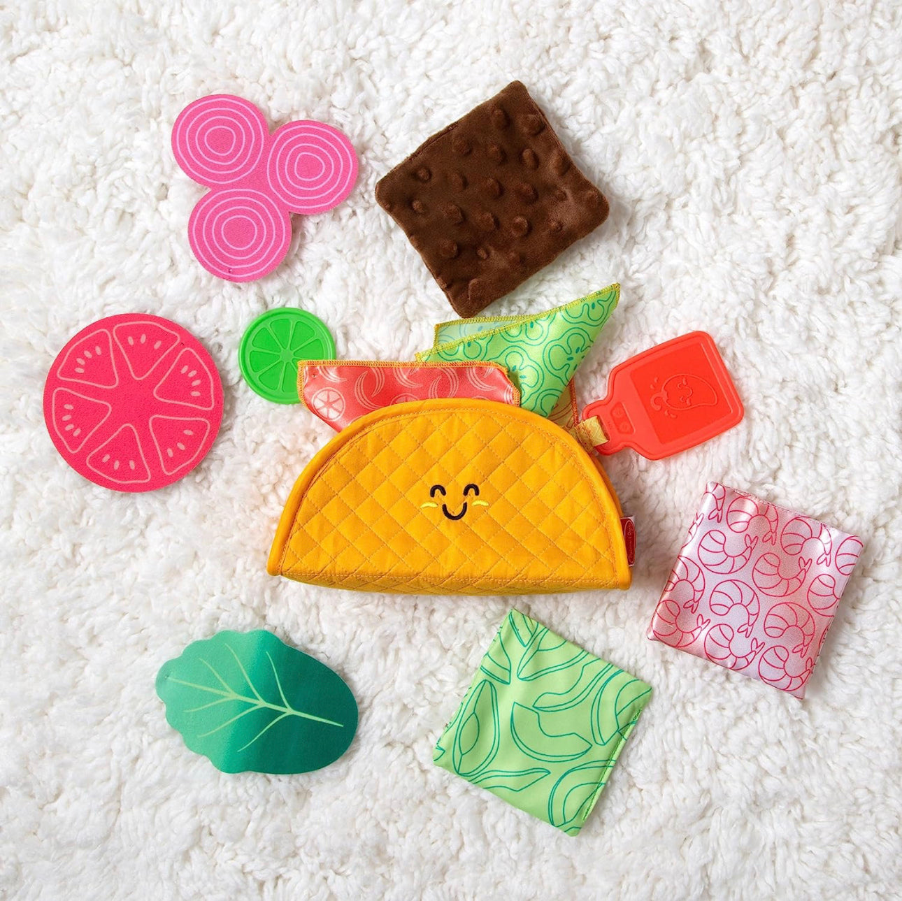 Melissa & Doug - 超可愛多觸感Fill & Spill Soft Taco 🌮