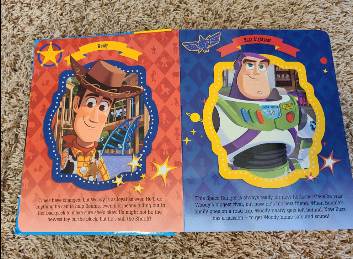 Disney - Toy Story 反斗奇兵 My Busy Book 圖書