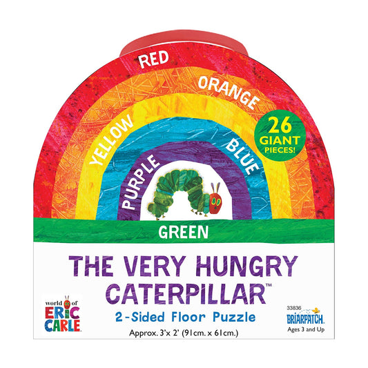 The Very Hungry Caterpillar - 毛毛蟲Eric Carle畫風雙面巨形BB拼圖 (26件裝)