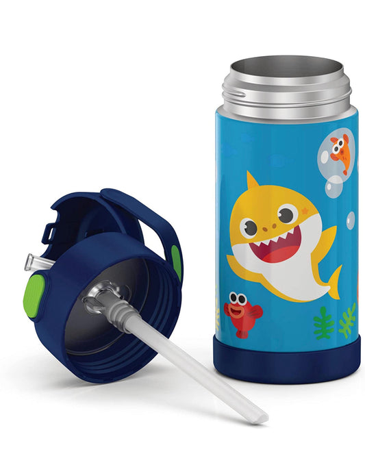 Thermos x Baby Shark12小時保冷吸管水壺 (12 ounce)