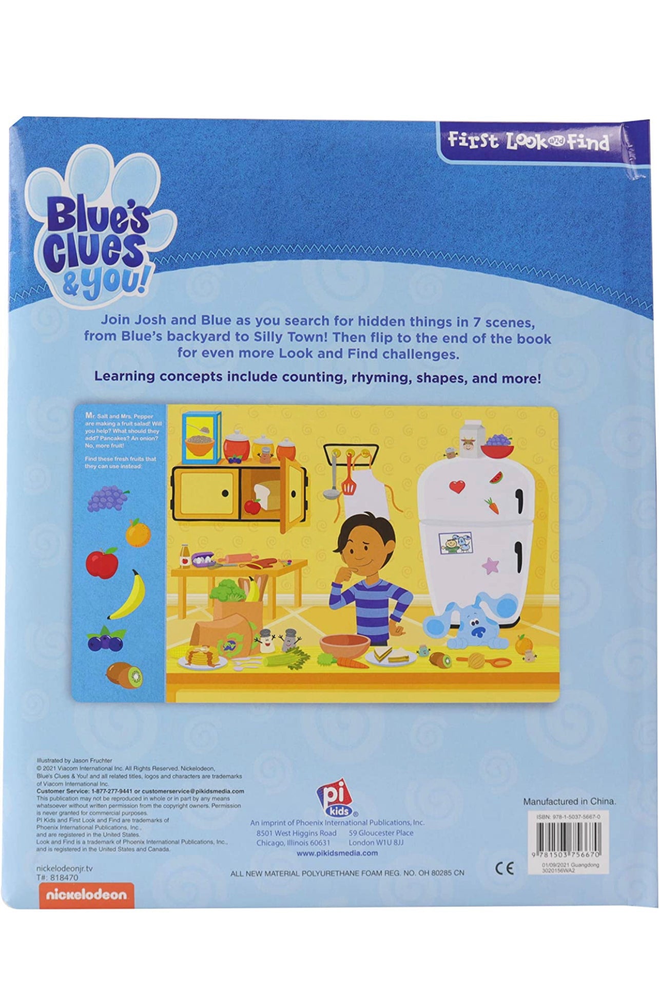 My First Look & Find - Blue's Clues & you Look & Find 大圖書