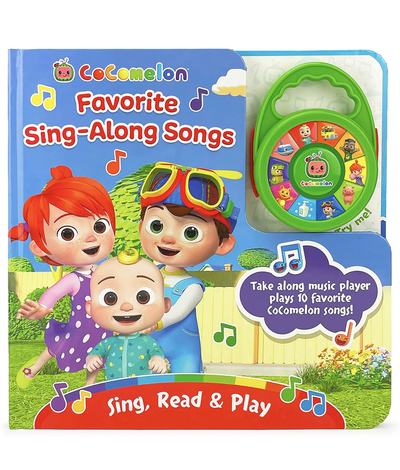 Cocomelon - 超吸引JJ故事遊戲書+music player 🎵 👶🏻