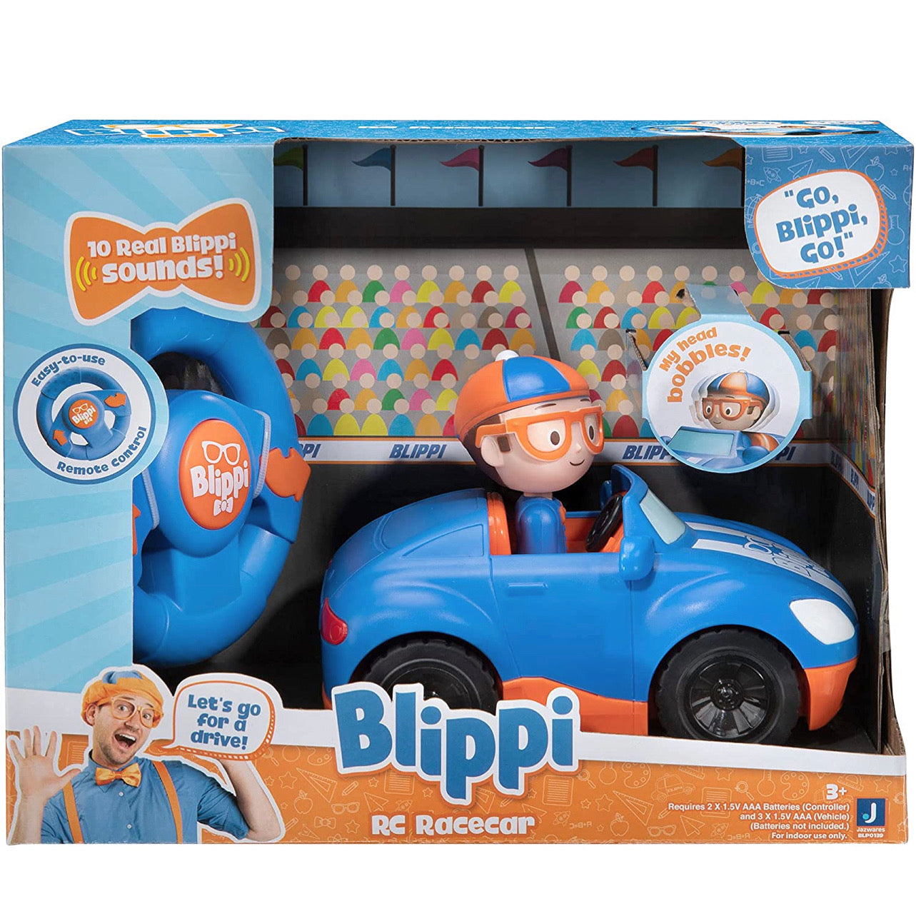 Blippi RC racer 360度音樂搖控車