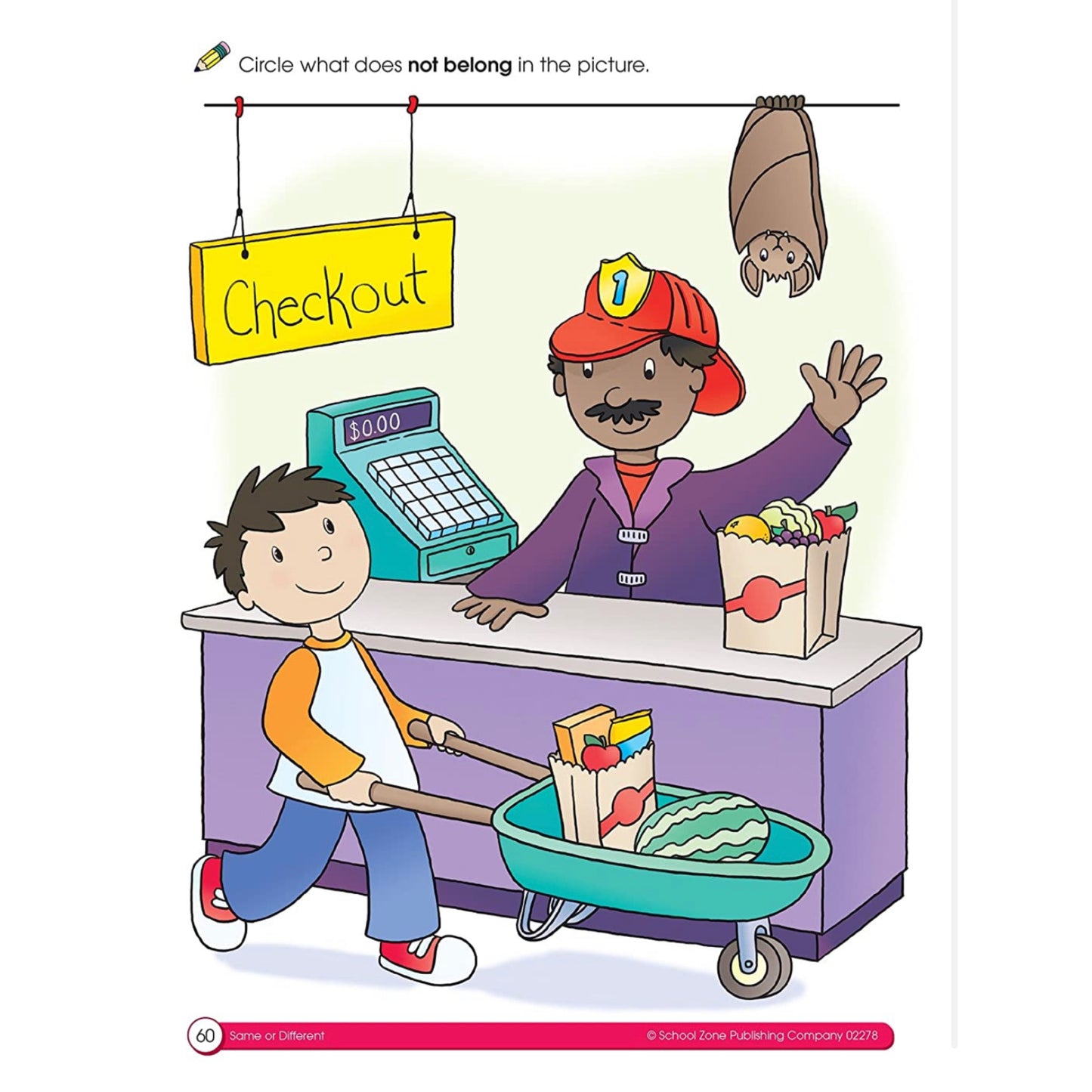 School Zone - Preschool Workbook (64pages) Little Thinkers