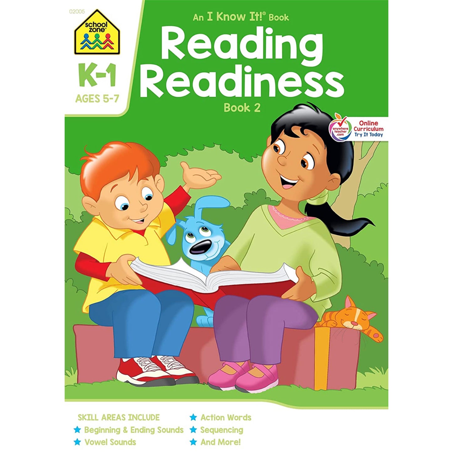 School Zone - K1 Reading/ Maths workbook (Reading Readiness 1)