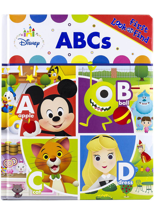 My First Look & Find - Mickey & friends ABCs' Look & Find 大圖書