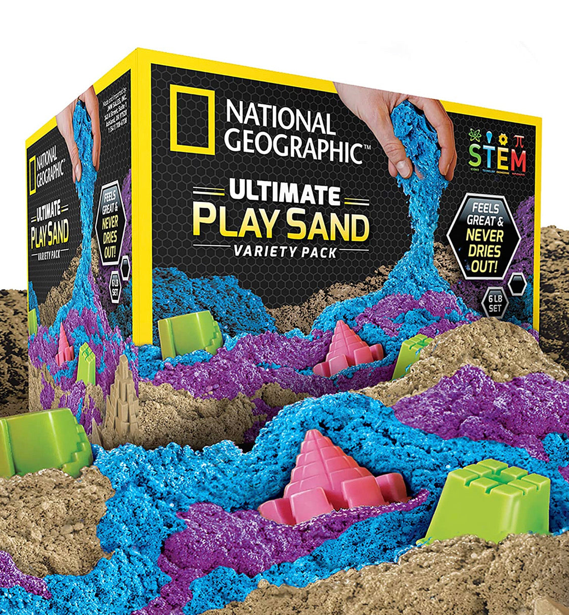 Kinetic Sand 動力沙 National Geographic 套裝