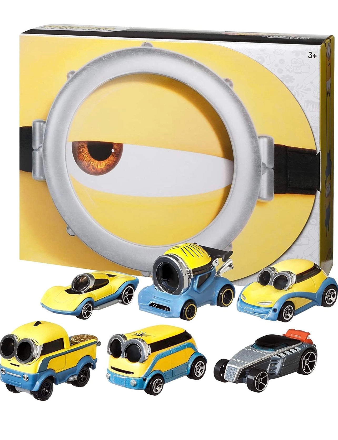 Hot wheels x Minions 主題車車套裝