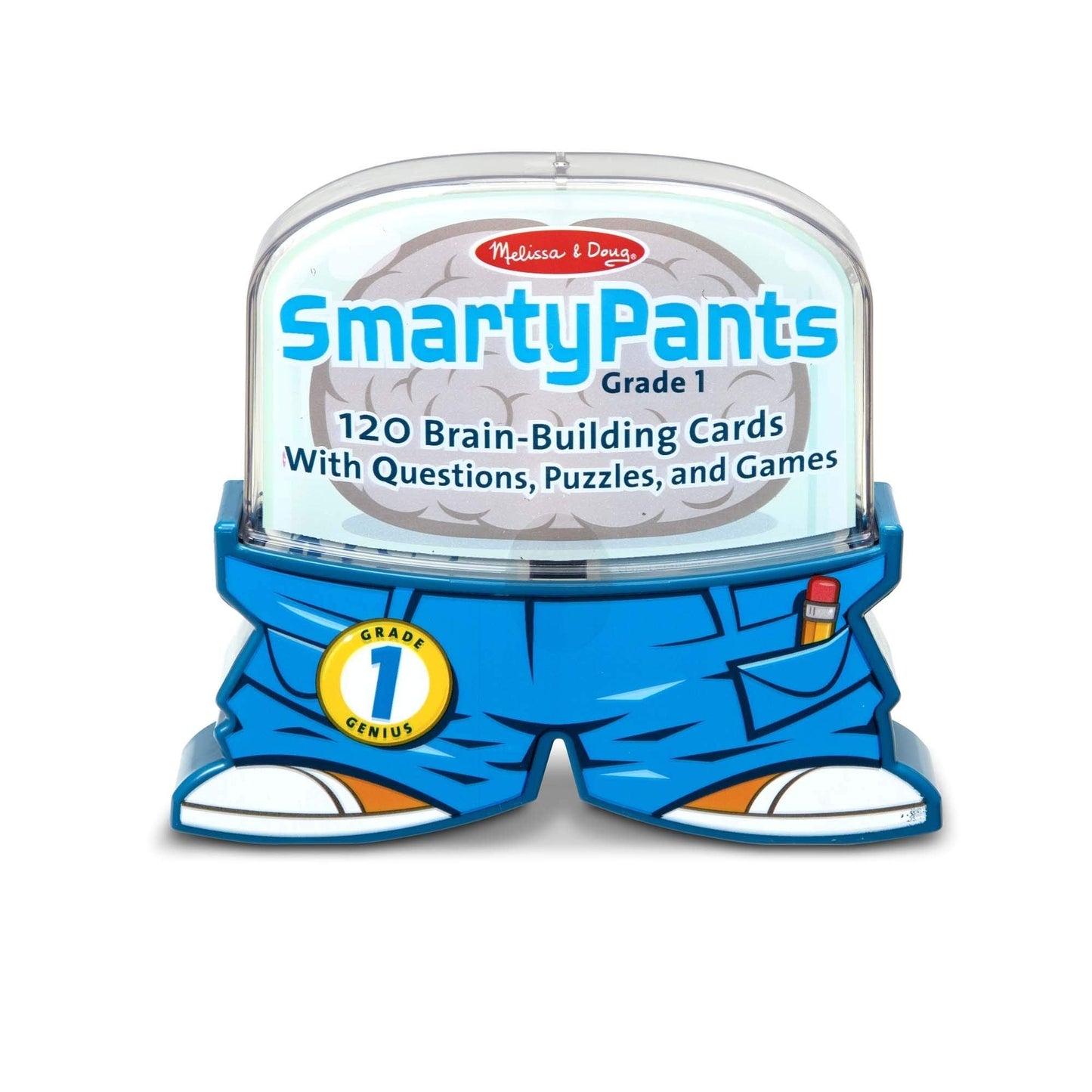 Melissa & Doug - Smarty pants 學習卡 (粉藍)